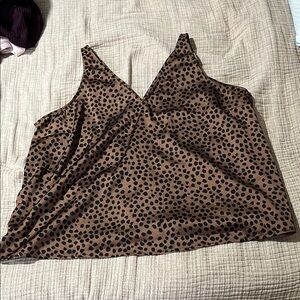 Leopard Print Women's Top